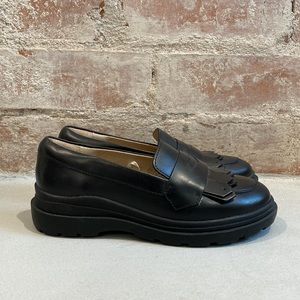 Kids Zara Leather Loafers